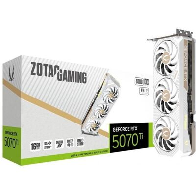Zotac gaming geforce rtx 5070 ti solid core oc white 16gb gddr7 gra... Zotac gaming geforce rtx 5070 ti solid core oc white 16gb gddr7 gra...