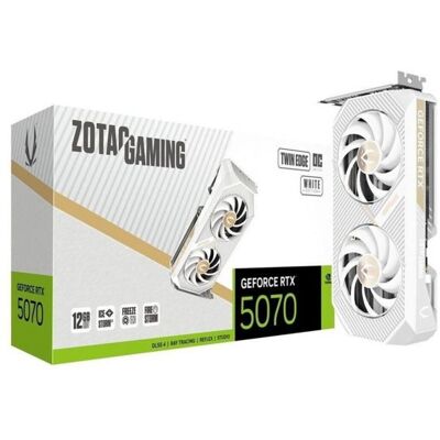 Zotac gaming geforce rtx 5070 twin edge oc white 12gb gddr7 graphic... Zotac gaming geforce rtx 5070 twin edge oc white 12gb gddr7 graphic...