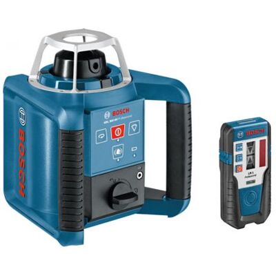 Set laser rotante bosch grl 300 hv con accessori + bt170 hd + gr 24... Set laser rotante bosch grl 300 hv con accessori + bt170 hd + gr 24...