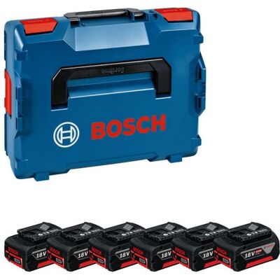 Batteria bosch multiset 6x gba batteria pacchetto 18v 4.0ah senza c... Batteria bosch multiset 6x gba batteria pacchetto 18v 4.0ah senza c...