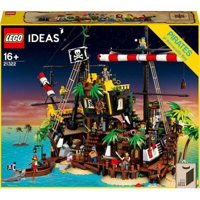 Lego 21322 - Ideas Pirates of Barracuda Bay - Set di Costruzione Lego 21322 - Ideas Pirates of Barracuda Bay - Set di Costruzione
