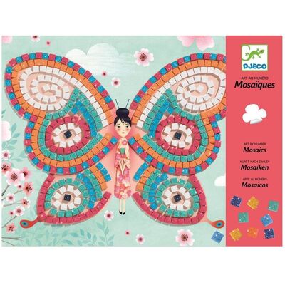 Kit di Mosaico Farfalle Djeco - Attività Manuali Kit di Mosaico Farfalle Djeco - Attività Manuali