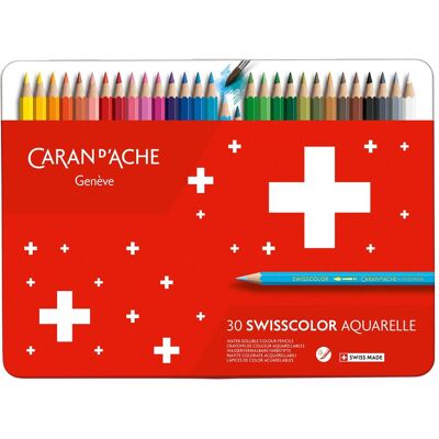 Caran d'Ache, Pastelli, Matite colorate SWISSCOLOR 30 (30x) Caran d'Ache, Pastelli, Matite colorate SWISSCOLOR 30 (30x)