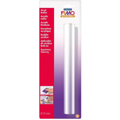 Fimo, Strumenti per modellare, Rullo acrilico Fimo, Strumenti per modellare, Rullo acrilico