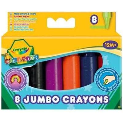 Crayola, Pastelli, Wachsstifte Jumbo (8x) Crayola, Pastelli, Wachsstifte Jumbo (8x)