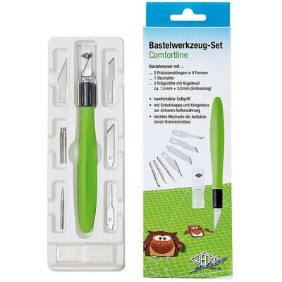 Wedo, Taglierino, Set di utensili artigianali Comfortline (Taglierini) Wedo, Taglierino, Set di utensili artigianali Comfortline (Taglierini)