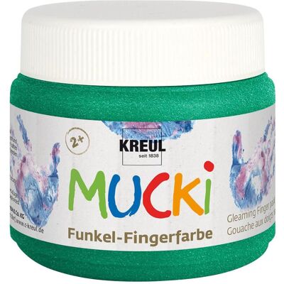 Mucki, Colore + Vernice per fai da te, Vernice per dita scintillante (150 ml) Mucki, Colore + Vernice per fai da te, Vernice per dita scintillante (150 ml)