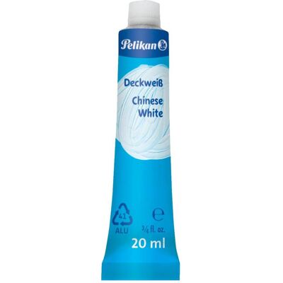 Pelikan Colore + Vernice per fai da te, Bianco opaco 732 (20 ml) Pelikan Colore + Vernice per fai da te, Bianco opaco 732 (20 ml)
