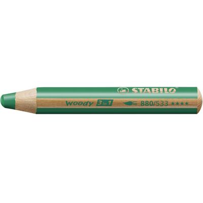 STABILO Woody 3 in 1 Verde scuro - Matite colorate STABILO Woody 3 in 1 Verde scuro - Matite colorate