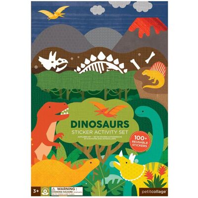 Petitcollage Sticker Activity Set Dinosaur Petitcollage Sticker Activity Set Dinosaur