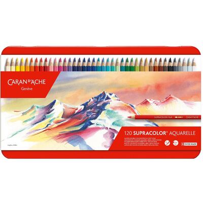 Caran d'Ache, Pastelli, Acquerelli Supracolor (120x) Caran d'Ache, Pastelli, Acquerelli Supracolor (120x)