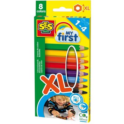 Ses, Pastelli, La mia prima matita colorata (8x) Ses, Pastelli, La mia prima matita colorata (8x)