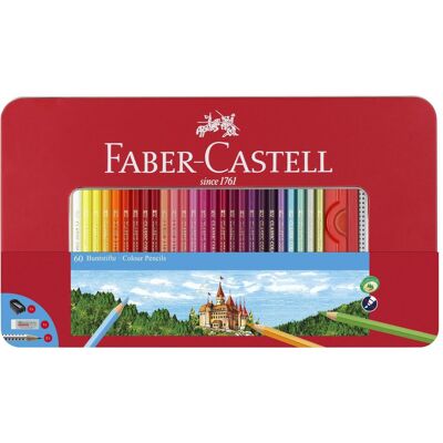 Faber-Castell, Matite colorate Classic Colour - Multicolore, 60 pezzi Faber-Castell, Matite colorate Classic Colour - Multicolore, 60 pezzi