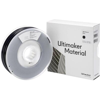 Filamento 3D Ultimaker M2560 Nero 750 g - ABS - 750 g Filamento 3D Ultimaker M2560 Nero 750 g - ABS - 750 g