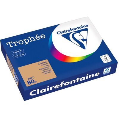 Clairefontaine Caramello A4 - Carta Colorata 80 g/m² Clairefontaine Caramello A4 - Carta Colorata 80 g/m²