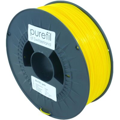 Purefil bioTEC Giallo - Filamento per stampa 3D Purefil bioTEC Giallo - Filamento per stampa 3D
