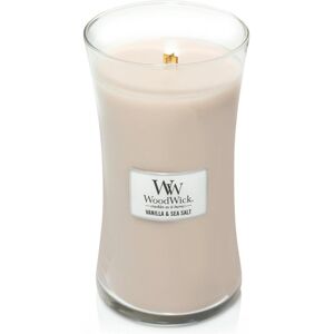WoodWick, Candela profumata, Vanilla & Sea Salt (609 g) WoodWick, Candela profumata, Vanilla & Sea Salt (609 g)
