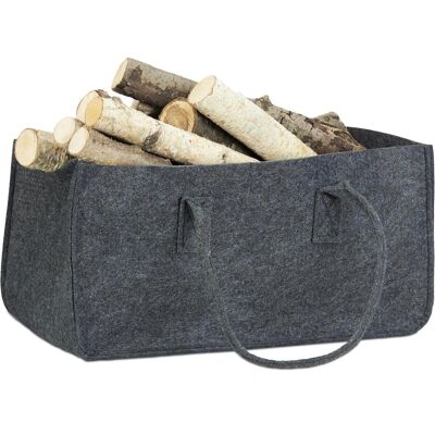 CU, Accessori per camino, Borsa per la legna da ardere CU, Accessori per camino, Borsa per la legna da ardere