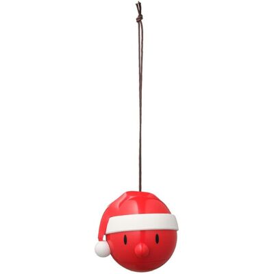 Hoptimist - Santa Ornament 9200-40-Red - Ø5 cm - 2-pack Hoptimist - Santa Ornament 9200-40-Red - Ø5 cm - 2-pack