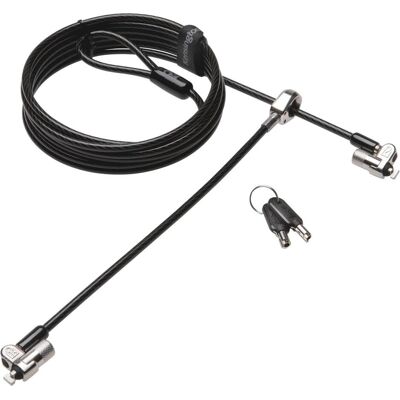 Kensington MicroSaver 2.0 Twin, Sicurezza notebook, Nero Kensington MicroSaver 2.0 Twin, Sicurezza notebook, Nero