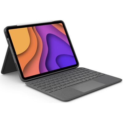 Logitech Folio Touch (DE, Apple iPad Air 2020, Apple iPad Air 2022), Tastiera per tablet, Grigio Logitech Folio Touch (DE, Apple iPad Air 2020, Apple iPad Air 2022), Tastiera per tablet, Grigio