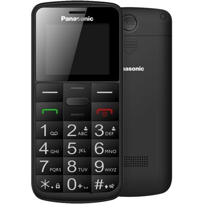 Panasonic Kx-tu110 2G (1.77"), Cellulare con tasti, Nero Panasonic Kx-tu110 2G (1.77"), Cellulare con tasti, Nero