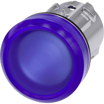Siemens Indicatore luminoso, 22 mm, rotondo, blu, Domotica Siemens Indicatore luminoso, 22 mm, rotondo, blu, Domotica