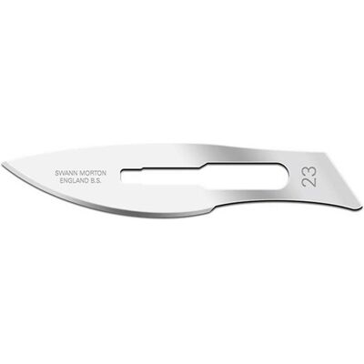 Swann-Morton - N°23 - 51 mm - Lama bisturi Swann-Morton - N°23 - 51 mm - Lama bisturi
