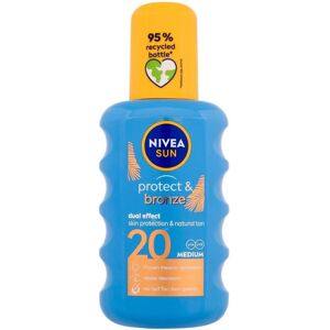 NIVEA Protect & Bronze Spray Solare SPF 20 - Spray Solare NIVEA Protect & Bronze Spray Solare SPF 20 - Spray Solare
