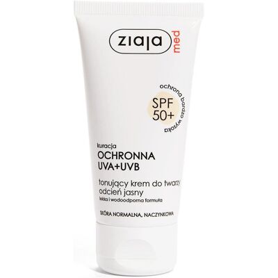 Ziaja, Crema solare, Protettivo colorato (SPF 50+, 50 ml) Ziaja, Crema solare, Protettivo colorato (SPF 50+, 50 ml)