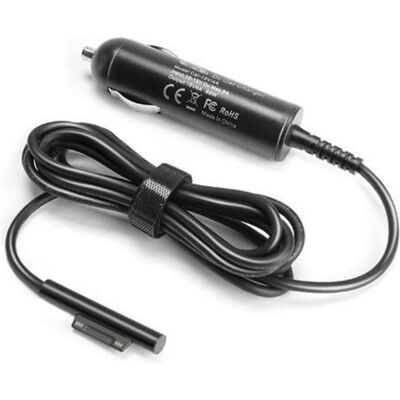 CoreParts Adattatore da auto per MS Surface (CAR ADAPTER FOR SURFACE PRO 6 (THE NEW SURFACE BOOK)) (60 W), Alimentatore per notebook, Nero CoreParts Adattatore da auto per MS Surface (CAR ADAPTER FOR SURFACE PRO 6 (THE NEW SURFACE BOOK)) (60 W), Alimentatore per notebook, Nero