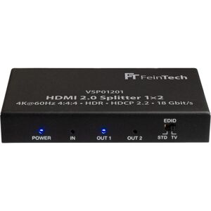 FeinTech VSP01201 Divisore HDMI 2.0 - 1x2 4K HDR FeinTech VSP01201 Divisore HDMI 2.0 - 1x2 4K HDR