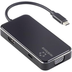 Renkforce Hub combinato USB RF HUB 230 C (USB-C, 6 porte), Docking station + Hub USB, Nero Renkforce Hub combinato USB RF HUB 230 C (USB-C, 6 porte), Docking station + Hub USB, Nero