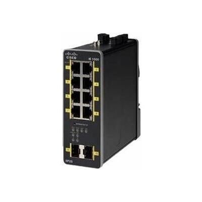 Cisco Systems IE-1000 GUI BASATO SU L2 POE SWITC (8 porte), Switch di rete, Nero Cisco Systems IE-1000 GUI BASATO SU L2 POE SWITC (8 porte), Switch di rete, Nero