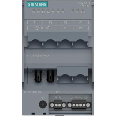 Switch di rete gestito Siemens SCALANCE XF206-1 - 6 porte Switch di rete gestito Siemens SCALANCE XF206-1 - 6 porte