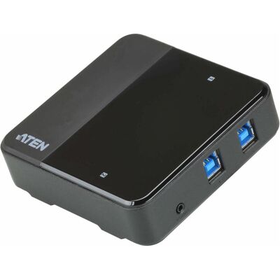 Aten US3324 Sharing Switch, Switch KVM, Nero, Grigio Aten US3324 Sharing Switch, Switch KVM, Nero, Grigio