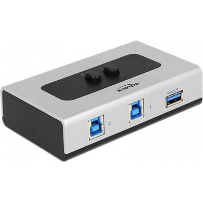 Delock Interruttore manuale USB3.0, Switch box Delock Interruttore manuale USB3.0, Switch box