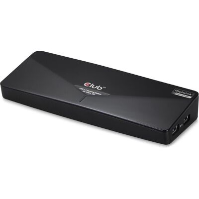 Club 3D Csv-3103d (USB-B, 9 porte), Docking station + Hub USB, Nero Club 3D Csv-3103d (USB-B, 9 porte), Docking station + Hub USB, Nero
