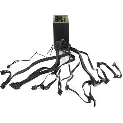 Aerocool KCAS PLUS GOLD 750W - 750 W - 100 - 240 V - 47 - 63 Hz - 11-5,5 A - 130 (750 W), Alimentatore PC, Nero Aerocool KCAS PLUS GOLD 750W - 750 W - 100 - 240 V - 47 - 63 Hz - 11-5,5 A - 130 (750 W), Alimentatore PC, Nero