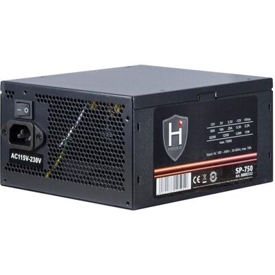 Intertech HiPower (750 W), Alimentatore PC, Nero Intertech HiPower (750 W), Alimentatore PC, Nero