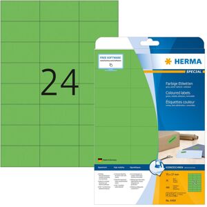 HERMA, Etichette, Etichette a colori A4 rimovibili HERMA, Etichette, Etichette a colori A4 rimovibili