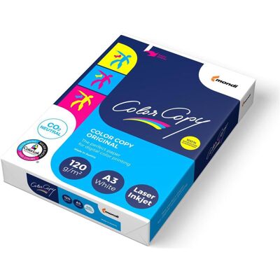 Monti, Carta, copia a colori (A3, 250 lamelle, 120 g/m²) Monti, Carta, copia a colori (A3, 250 lamelle, 120 g/m²)