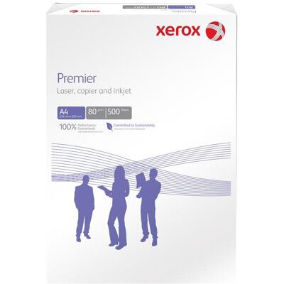 Xerox Carta, Premier (A4, 500 lamelle, 80 g/m²) Xerox Carta, Premier (A4, 500 lamelle, 80 g/m²)