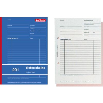 Herlitz, Polizza di versamento, 883512 Herlitz, Polizza di versamento, 883512