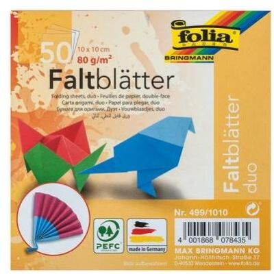 Folia, Carta bricolage, Volantini Duo (80 g/m²) Folia, Carta bricolage, Volantini Duo (80 g/m²)