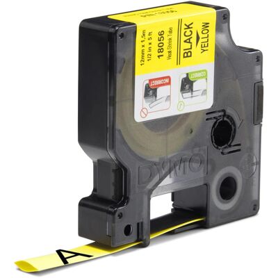 Dymo Nastro di marcatura, Nastro Termorestringente N/G 12mmx1,5m (1.20 cm, Giallo) Dymo Nastro di marcatura, Nastro Termorestringente N/G 12mmx1,5m (1.20 cm, Giallo)