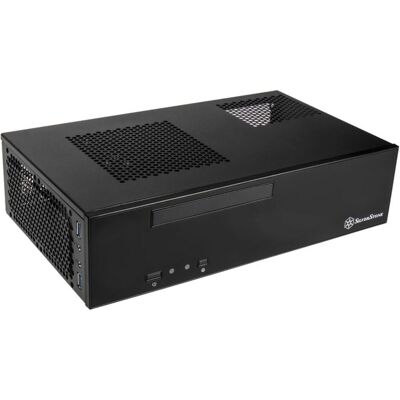 Silverstone Sst-Ml09b (Mini-ITX), Case PC, Nero Silverstone Sst-Ml09b (Mini-ITX), Case PC, Nero