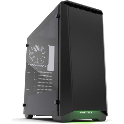 Phanteks Eclipse P400 Tempered Glass (ATX, E-ATX, mATX, Mini-ITX), Case PC, Nero Phanteks Eclipse P400 Tempered Glass (ATX, E-ATX, mATX, Mini-ITX), Case PC, Nero