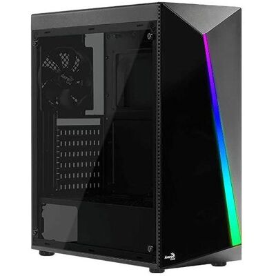 Aerocool Torre Shard Midi (ATX, mATX, Mini-ITX), Case PC, Nero Aerocool Torre Shard Midi (ATX, mATX, Mini-ITX), Case PC, Nero