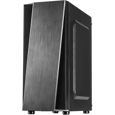 Intertech T-11 Televen (ATX, mATX, Mini-ITX), Case PC, Nero Intertech T-11 Televen (ATX, mATX, Mini-ITX), Case PC, Nero